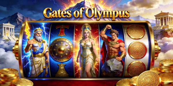 Trò chơi slot Gates of Olympus với đồ họa thần thoại Hy Lạp ấn tượng